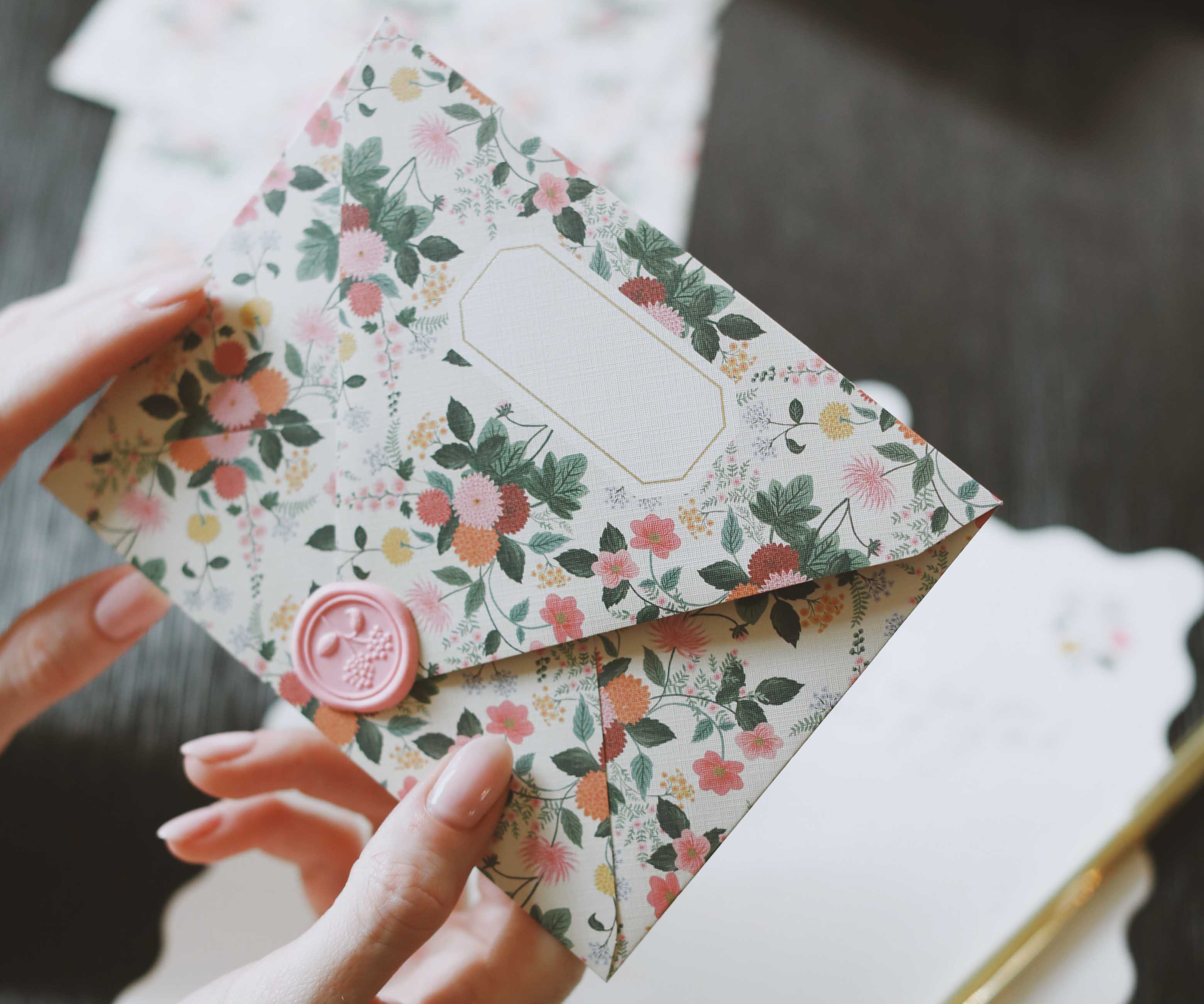Letter Writing Set - Dahlia